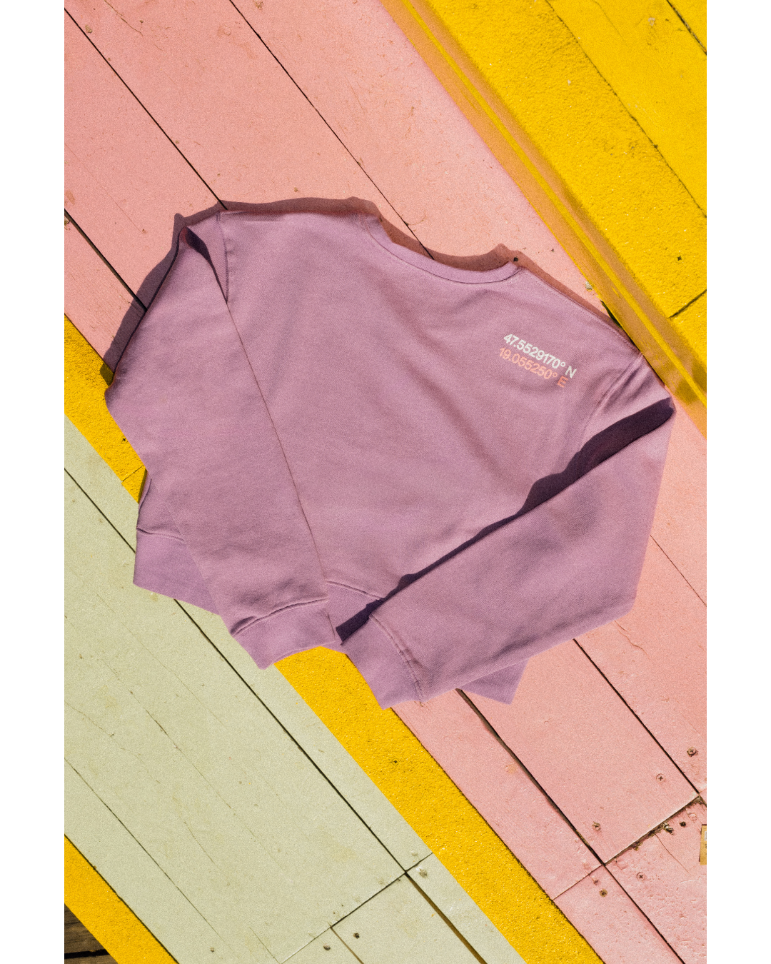 Purple Cropp Sweater